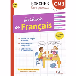 ISBN Je Réussis En Français Cm1, Français, 64 pages