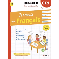 ISBN Je Réussis En Français Ce1, Français, 64 pages