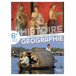 ISBN Histoire Géographie Emc 6E 2021, 368 pages