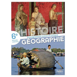 Histoire Géographie EMC 6e 2021 - Manuel élève (Broché)
