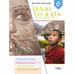 ISBN Mes Fiches D'Activités Histoire Géographie Emc 6E, 96 pages
