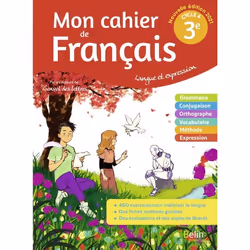 ISBN Mon Cahier De Francais 3E, Français, 128 pages