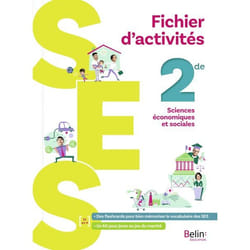 SES 2de Fichier d'activités (Broché)