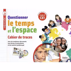 ISBN Odyssée Ce1 - Cahier De Traces 2021, 64 pages