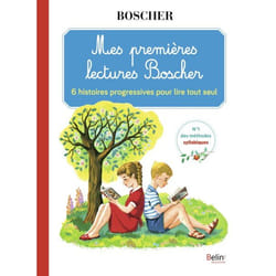Mes premières lectures Boscher - 6 histoires progressives pour lire tout seul (Cartonné)