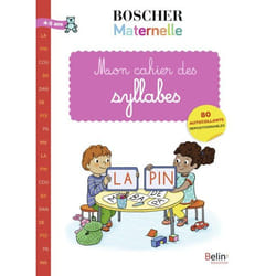 ISBN Mon cahier des syllabes livre