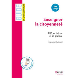 Enseigner la citoyenneté - L'EMC en théorie et en pratique (Broché)