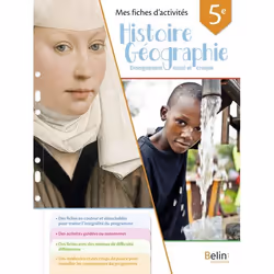 ISBN Mes Fiches D'Activités Histoire Géographie Emc 5E, 96 pages
