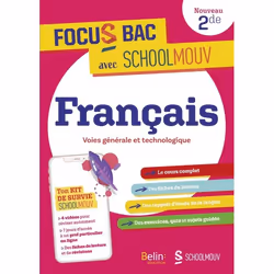 ISBN Focus Bac Français Seconde, Français, 288 pages
