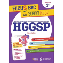 ISBN Focus Bac Hggsp Spécialité Première, 288 pages
