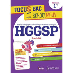 FOCUS BAC HGGSP Spécialité Première - Décroche ton Bac avec SchoolMouv ! (Broché)