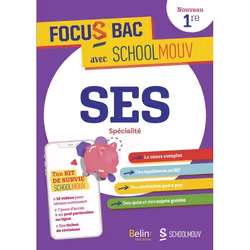 ISBN Focus Bac Ses Spécialité Première, 288 pages