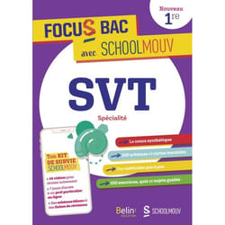 FOCUS BAC SVT Spécialité Première - Décroche ton Bac avec SchoolMouv ! (Broché)