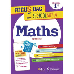 MATHS SPECIALITE 1RE. EDITION 2023, Assad Fayçal