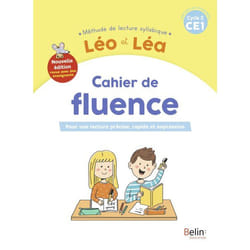 FRANCAIS CE1 CAHIER DE FLUENCE LEO ET LEA METHODE SYLLABIQUE. POUR UNE LECTURE PRECISE, RAPIDE ET EXPRESSIVE, EDITION 2023, Sommer Michelle