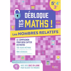 ISBN Les Nombres Relatifs (5E-4E-3E), 48 pages
