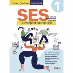ISBN Cahier D'Activités Ses Première, 168 pages