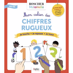 ISBN Mon Cahier Des Chiffres Rugueux, 24 pages