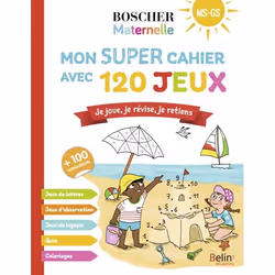 ISBN Mon super cahier avec 120 jeux, 96 pages