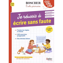ISBN Je Réussis À Écrire Sans Faute, Français, 72 pages