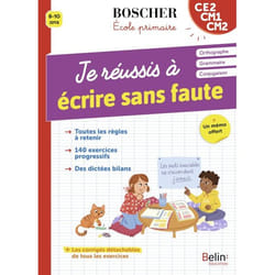 ISBN Je Réussis À Écrire Sans Faute