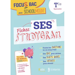 ISBN Focus Bac Fiches Ses (Terminale Spécialité), 160 pages