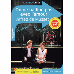 ISBN On ne badine pas avec l'amour, Français, 186 pages