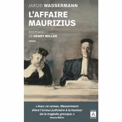 ISBN L'Affaire Maurizius : Le livre de Jakob Wassermann, classiques, 760 pages