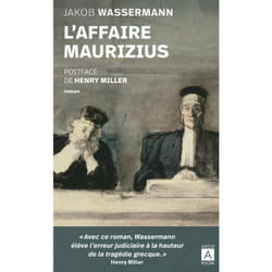 ISBN L'Affaire Maurizius : Le livre de Jakob Wassermann