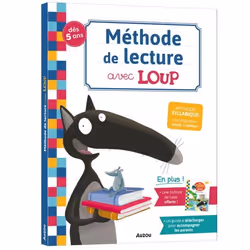 Livre pour apprendre à lire avec Loup Auzou - Progression fine des sons - Histoires simples et ludiques