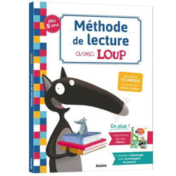 Livre pour apprendre à lire avec Loup Auzou - Progression fine des sons - Histoires simples et ludiques