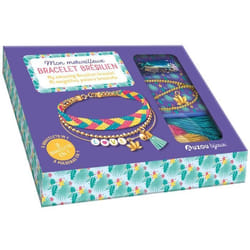 Bracelet Brésilien - AUZOU - Multirang - Activités créatives - Autonomie dès 7 ans - Accessoires inclus