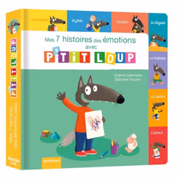 Livre - Auzou - Mes 7 Histoires Des Émotions - 7 Histoires - Pour Enfants - À Partir de 3 Ans