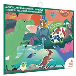 Auzou 200 autocollants dinosaures