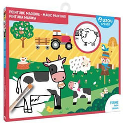 Auzou Ma pochette d'artiste - Peinture magique - À la ferme