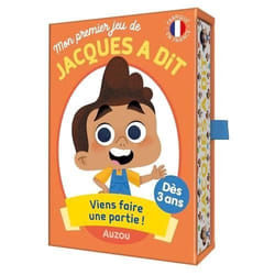 Jeu de société - AUZOU - Mon premier jeu de Jacques a dit - Jeu dambiance - Pour enfant - 2 joueurs ou plus
