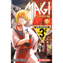 ISBN MAGI - The Labyrinth of Magic - tome 2 : Le livre de Shinobu Ohtaka, comédies & nouvelles graphiques, 192 pages