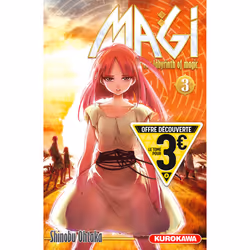 ISBN MAGI - The Labyrinth of Magic - tome 3 : Le livre de Shinobu Ohtaka, comédies & nouvelles graphiques, 192 pages