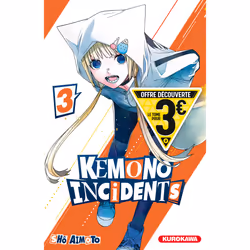 ISBN Kemono Incidents - tome 3 - Offre Découverte : Le livre de Sho Aimoto, comédies & nouvelles graphiques, 192 pages