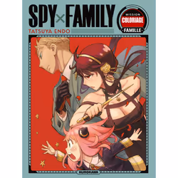 ISBN Cahier de coloriage Spy x Family : Le livre de Tatsuya Endo, 40 pages