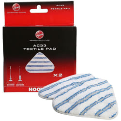PATINS x2 EN TOILE MICROFIBRE AC33 POUR NETTOYEUR VAPEUR SteamJet HOOVER