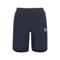 Short - Sergio Tacchini - Club Tech - Enfant Garçon - Bleu - Taille élastique - 100% polyester