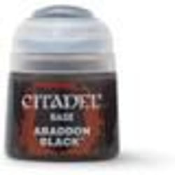 Games Workshop Abaddon Black peinture acrylique 12 ml Noir Pot