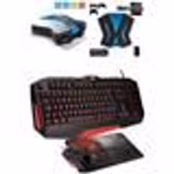 Pack Gamer - PRO-ULTIMATE MK3 - Souris RGB - Clavier RGB - Tapis RGB - CrossGame PS4/Xbox/Switch