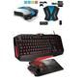 Pack Gamer - PRO-ULTIMATE MK3 - Souris RGB - Clavier RGB - Tapis RGB - CrossGame PS4/Xbox/Switch