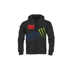 Sweatshirt Zip Fabio Quartararo 20 Dual Monster Energy Officiel MotoGP - Yamaha - Homme - Sportswear