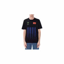 T-shirt homme Fabio Quartararo 20 Monster Energy Officiel MotoGP - Yamaha - Manches courtes - Noir