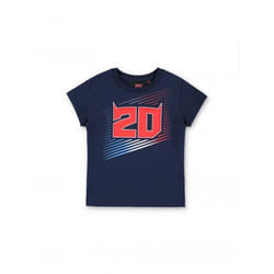 T-shirt Enfant YAMAHA - Fabio Quartararo - Big 20 El Diablo - Bleu - Manches courtes - Route