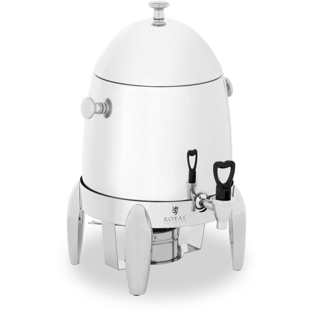 Distributeur De Boissons Réfrigéré Royal Catering - 2 Réservoirs 10L - Fonction Agitation - Robinet Antigoutte