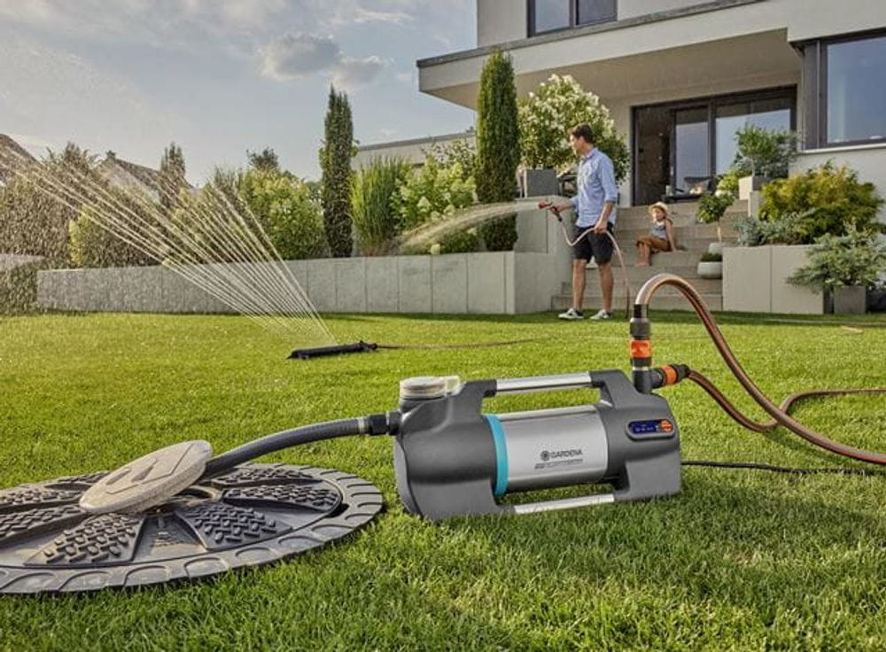 Pompe D'arrosage Gardena SilentComfort 6300 - Silencieuse Et Connectée Pour Jardin